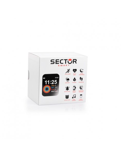 Sector | S03 | Smartwatch unisex 43.5x36.5mm | R3253282001