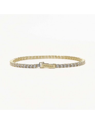 Mabina gioielli | Tennis Club | Bracciale tennis in argento 925‰ con zirconi bianchi | 533558