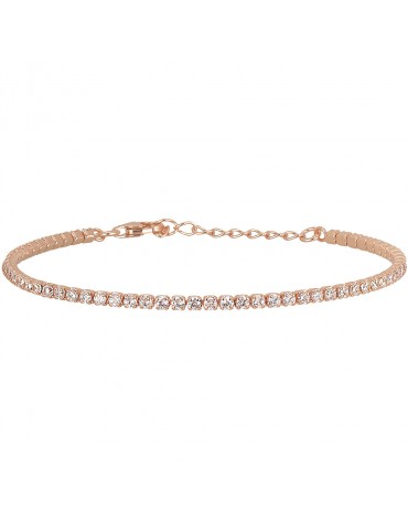 Mabina gioielli | Mini Tennis | Bracciale tennis in argento 925‰ con zirconi bianchi | 533284