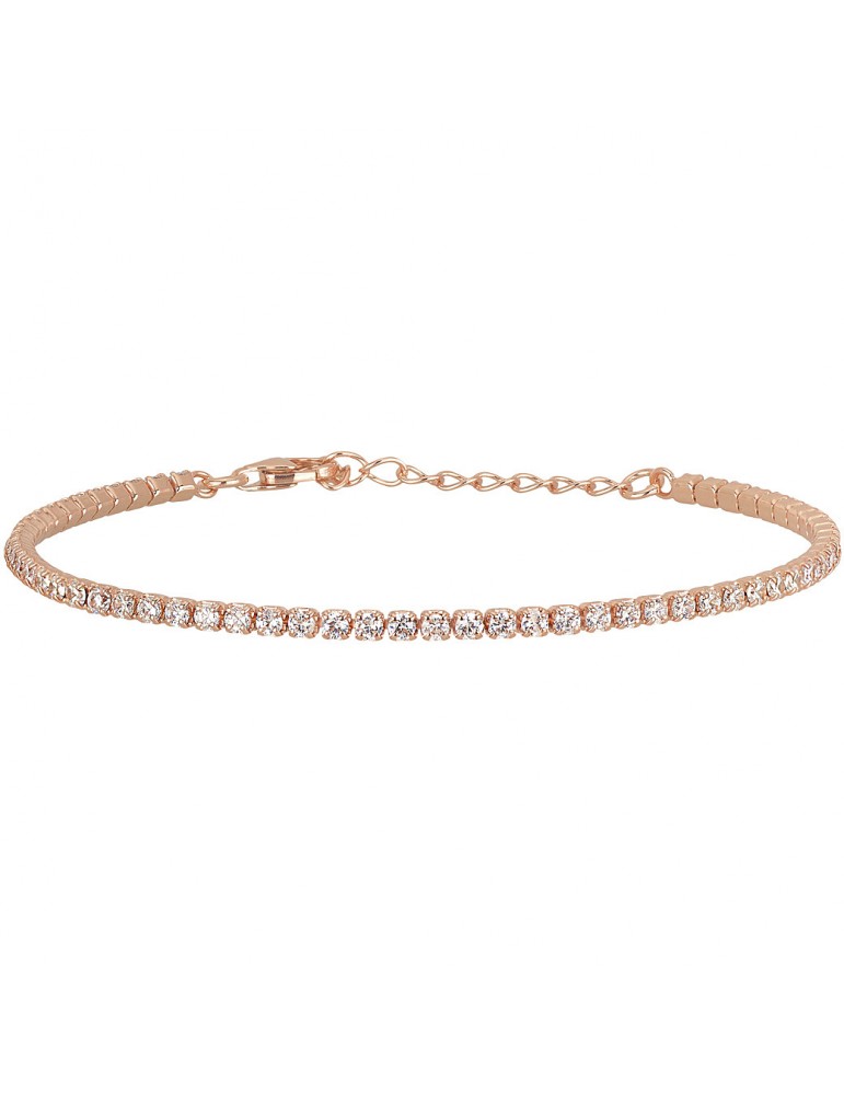 Mabina gioielli | Mini Tennis | Bracciale tennis in argento 925‰ con zirconi bianchi | 533284