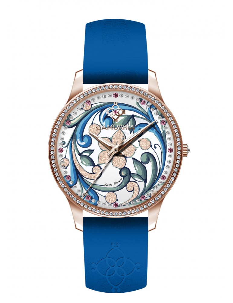 Camurria | I Maioliche | 'A Maiolica | Orologio solo tempo donna 37mm | CW07RP1