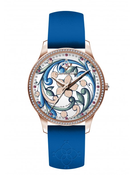 Camurria | I Maioliche | 'A Maiolica | Orologio solo tempo donna 37mm | CW07RP1