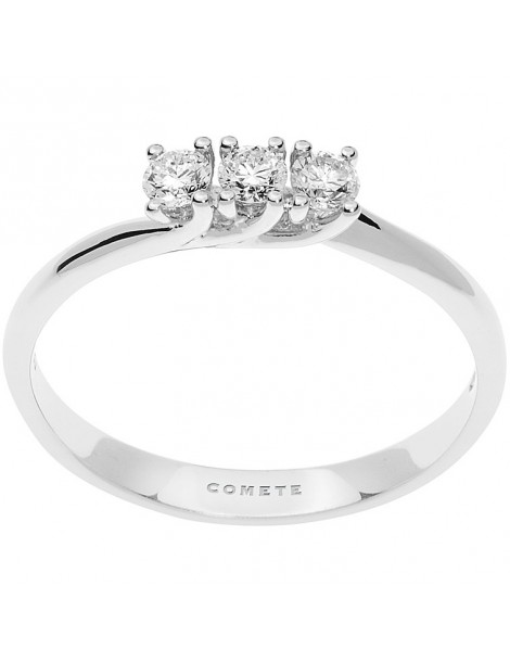 Comete Gioielli | Trilogy | Anello in Oro 750‰ con Diamanti | ANB 2534