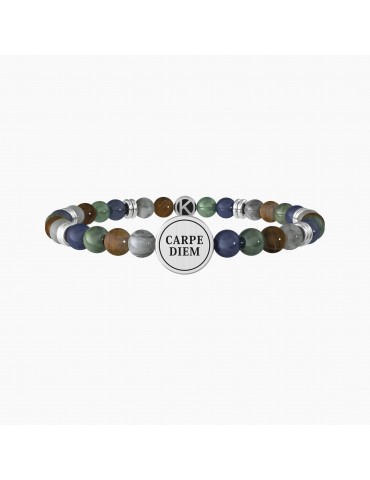 Kidult | Carpe Diem | Bracciale elastico con pietre multicolore | 732118