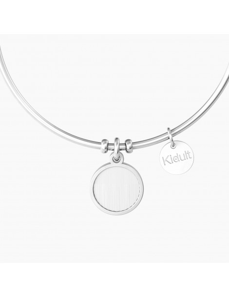 Kidult | Birthday Girl | Bracciale rigido in acciaio con ciondolo | 732097