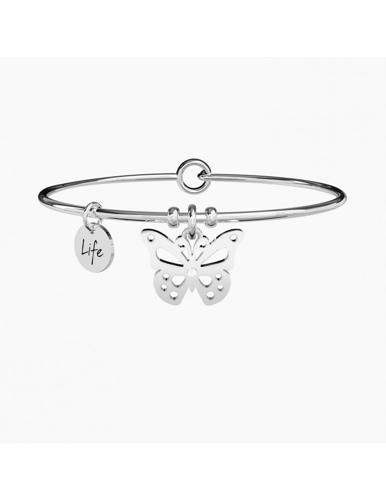 Kidult | Farfalla | Carpe Diem | Bracciale rigido con ciondolo a farfalla | 231591