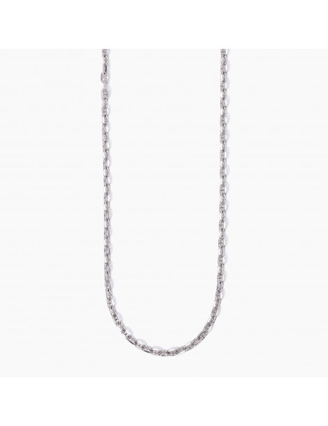 Mabina Gioielli | Everyday | Collana in argento 925‰ con maglia traversino | 553489