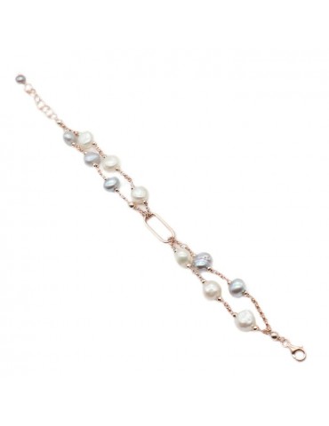 Koliè | Lipsi | Bracciale in argento 925‰ con perle coltivate | BR LIPSI 04