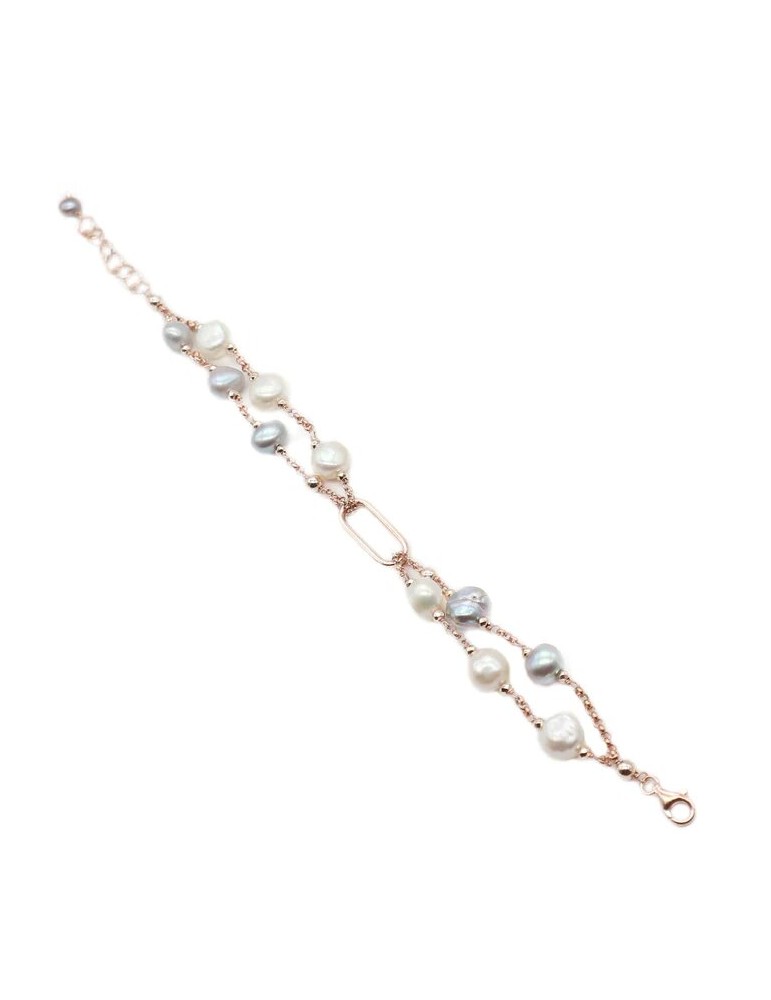 Koliè | Lipsi | Bracciale in argento 925‰ con perle coltivate | BR LIPSI 04