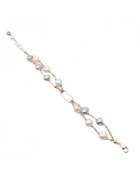 Koliè | Lipsi | Bracciale in argento 925‰ con perle coltivate | BR LIPSI 04