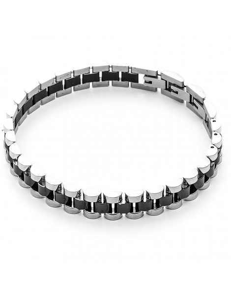 4US Paciotti | Bracciale in acciaio con inserti | 4UBR5015