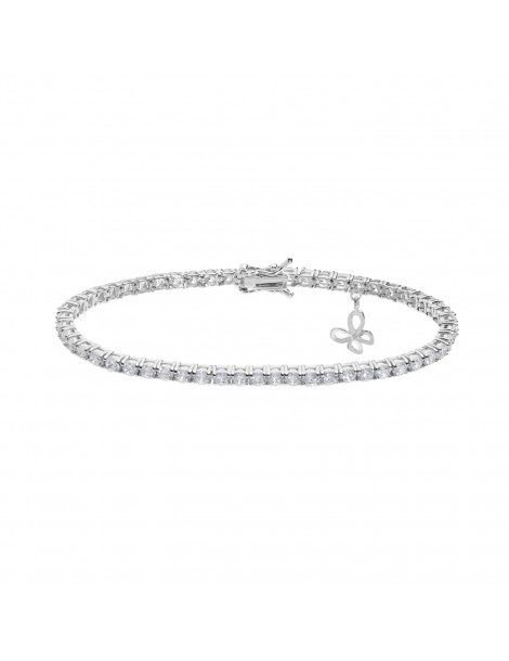 Comete gioielli | Farfalle | Bracciale In Argento 925% con zirconi bianchi | BRA 171