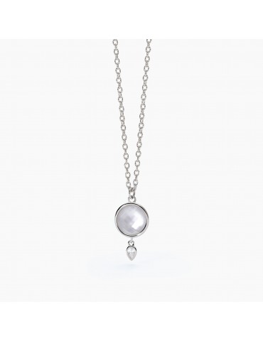 Mabina gioielli | Colette | Collana in argento 925‰ con madreperla  | 553537