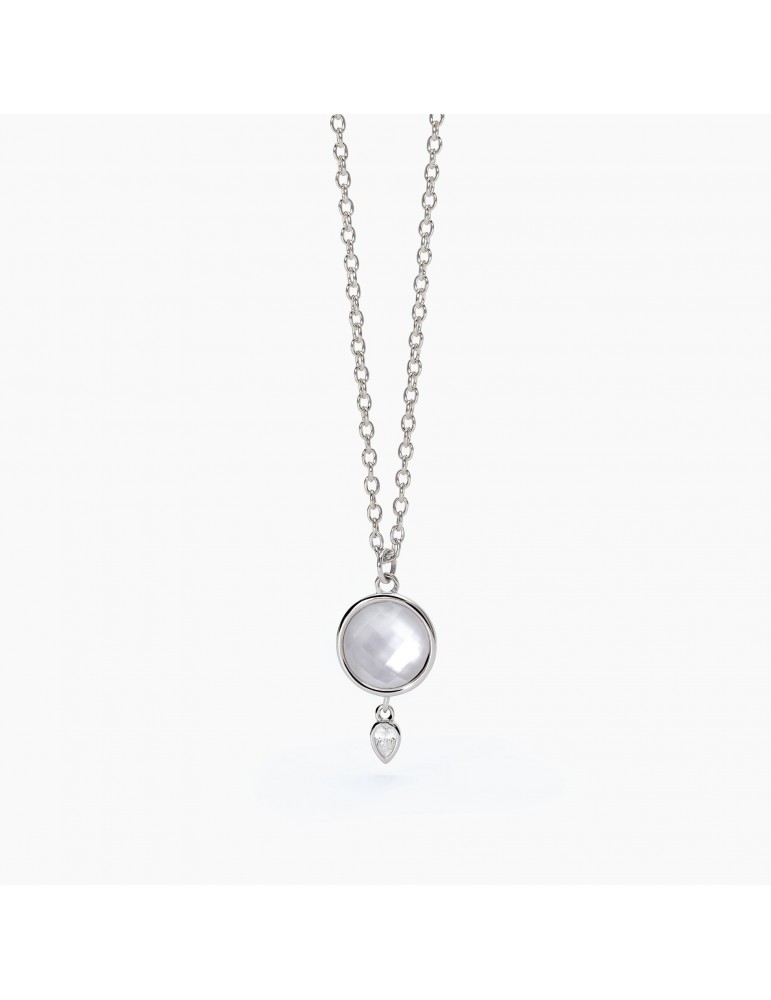 Mabina gioielli | Colette | Collana in argento 925‰ con madreperla  | 553537