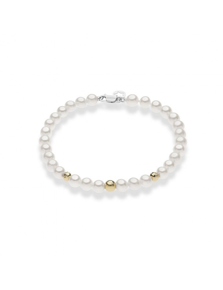 Comete Gioielli | Fantasia | Bracciale in Oro 750‰ con perle coltivate acqua dolce | BRQ 349