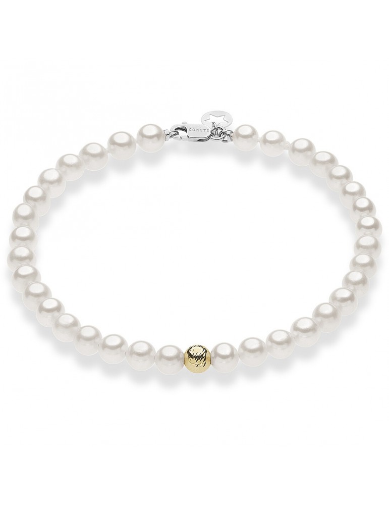 Comete Gioielli | Fantasia | Bracciale in Oro 750‰ con perle coltivate acqua dolce | BRQ 347 G