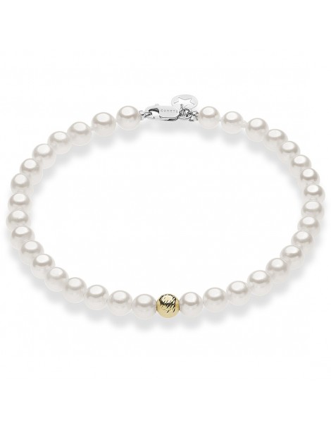 Comete Gioielli | Fantasia | Bracciale in Oro 750‰ con perle coltivate acqua dolce | BRQ 347 G