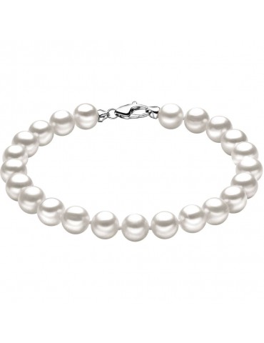 Comete gioielli | Perle Easy Basic | Bracciale in Oro 750‰ con perle coltivate acqua dolce | BRQ 114 S