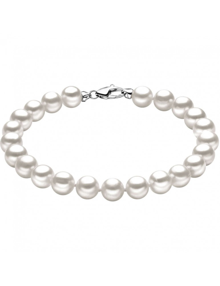 Comete gioielli | Perle Easy Basic | Bracciale in Oro 750‰ con perle coltivate acqua dolce | BRQ 114 S