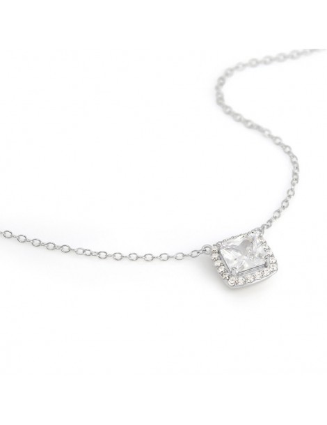 Stroili | Silver Elegance | Collana in argento 925‰ con zirconi bianchi | 1684129