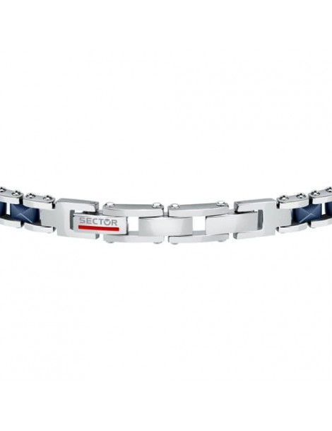 Sector | Ceramic | Bracciale in acciaio con ceramica blu | SAFR31