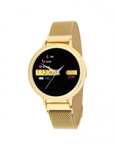 Liu-Jo | Smartwatch Eye | Smartwatch con cinturino in acciaio dorato | SWLJ056