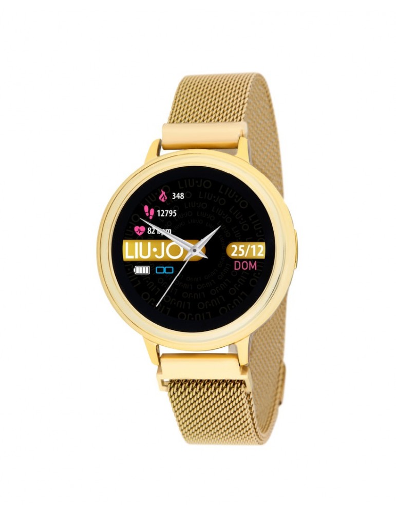 Liu-Jo | Smartwatch Eye | Smartwatch con cinturino in acciaio dorato | SWLJ056