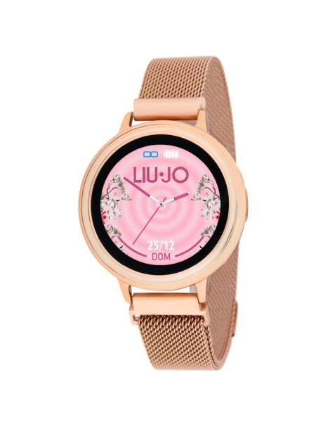 Liu-Jo | Smartwatch Eye | Smartwatch con cinturino in acciaio rosato | SWLJ057