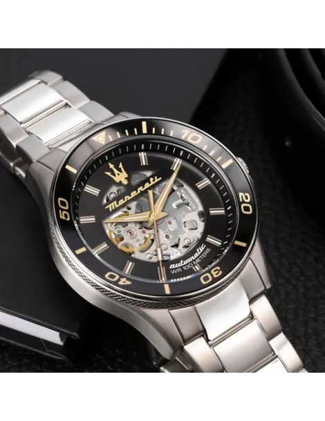 Maserati | Sfida | Orologio solo tempo automatico uomo 44mm | R8823140008