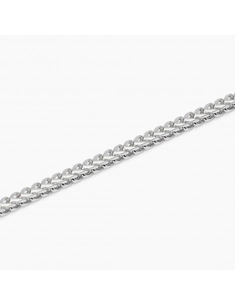 Mabina Gioielli | V-Shape | Bracciale in argento 925‰ con catena franco | 533804