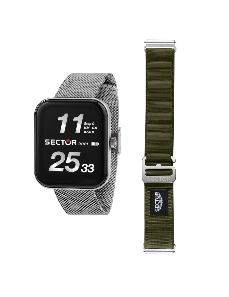 Sector, S03 Pro Light, Smartwatch uomo 45x38mm