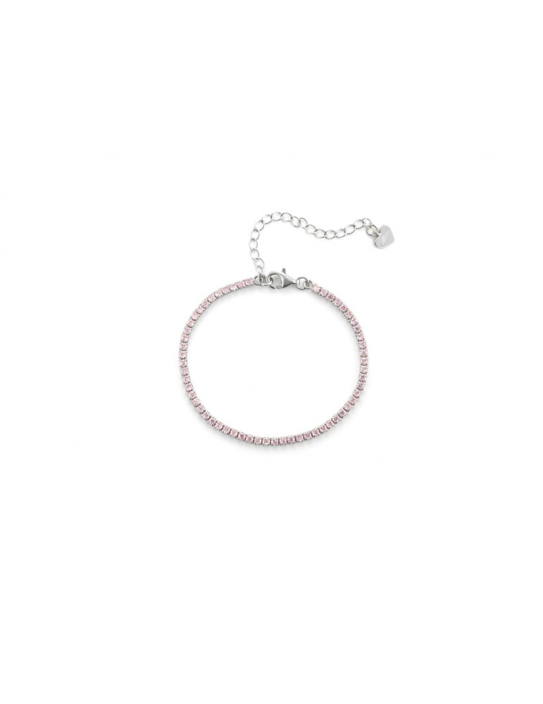 4US Paciotti | Bracciale in argento 925‰ con zirconi rosa | 4UBR5812W