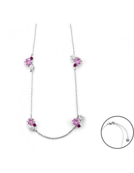 4US Paciotti | Collana in argento 925‰ con zirconi | 4UCL6079W