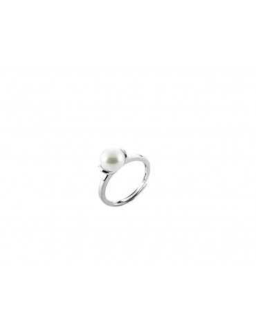 4US Paciotti | Anello in argento 925‰ con perla sintetica | 4UAN6114W