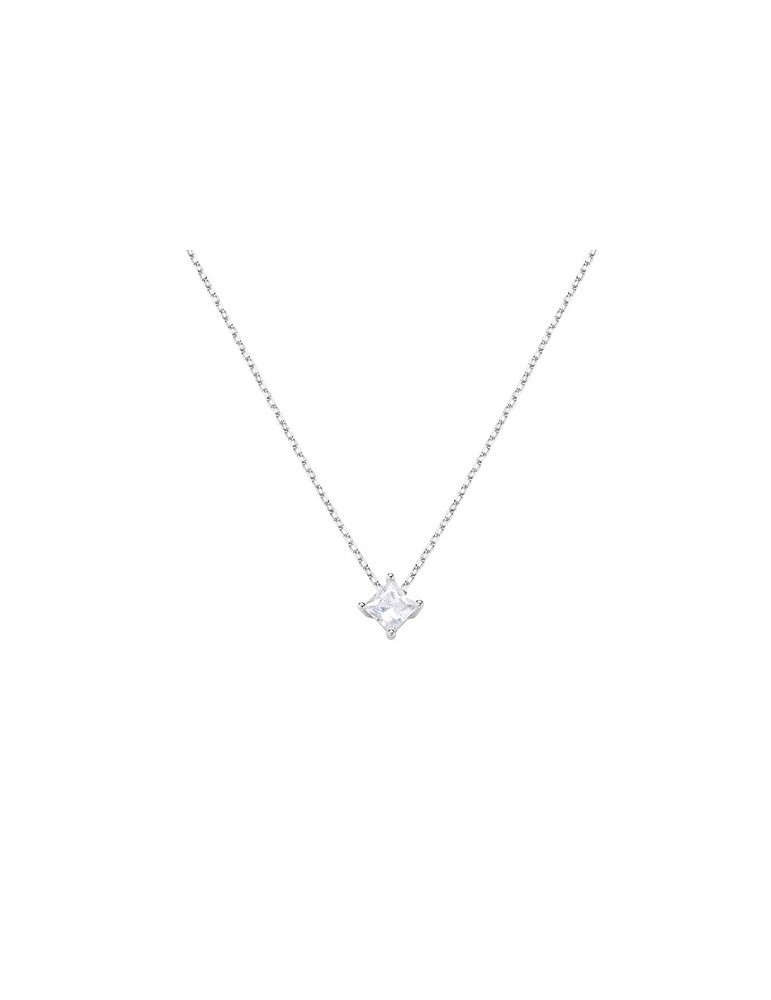 Amen | Diamond | Collana in argento 925‰ con punto luce | CLSOQ40BB