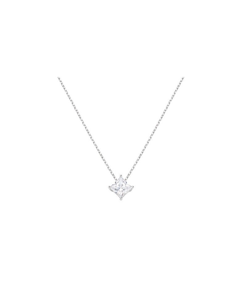 Amen | Diamond | Collana in argento 925‰ con punto luce | CLSOQ50BB