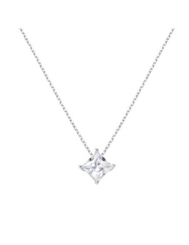 Amen | Diamond | Collana in argento 925‰ con punto luce | CLSOQ60BB