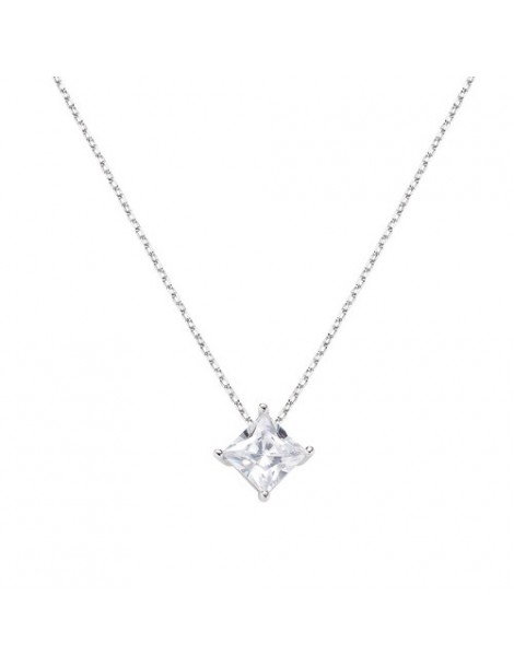 Amen | Diamond | Collana in argento 925‰ con punto luce | CLSOQ60BB