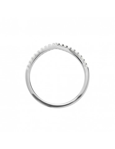 Stroili | Silver Shine | Anello in argento 925‰ con zirconi bianchi | 1684019