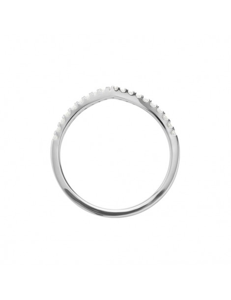 Stroili | Silver Shine | Anello in argento 925‰ con zirconi bianchi | 1684019