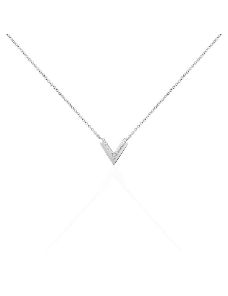 Stroili | Silver Shine | Collana in argento 925‰ con zirconi bianchi | 1680518