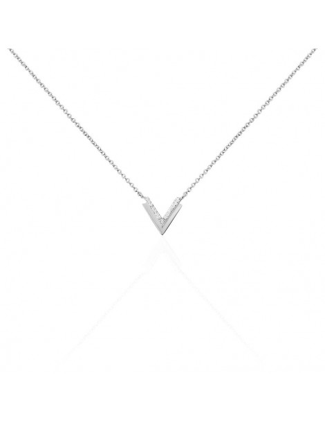 Stroili | Silver Shine | Collana in argento 925‰ con zirconi bianchi | 1680518