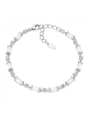 Amen | Stardust | Bracciale tennis in argento 925‰ con zirconi bianchi | BT2REBBBZ16