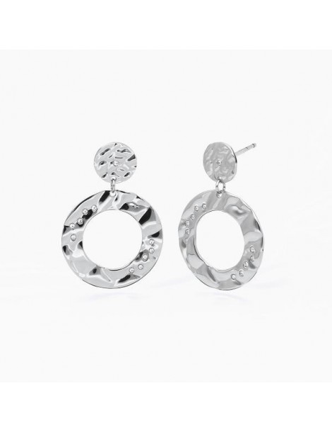 2Jewels | Orecchini in acciaio con cristalli bianchi | 261329