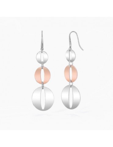 2Jewels | Orecchini in acciaio PVD rosato | 261267