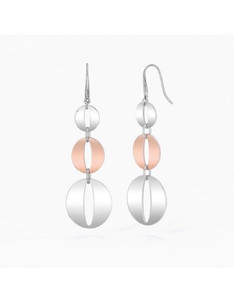 2Jewels | Orecchini in acciaio PVD rosato | 261267