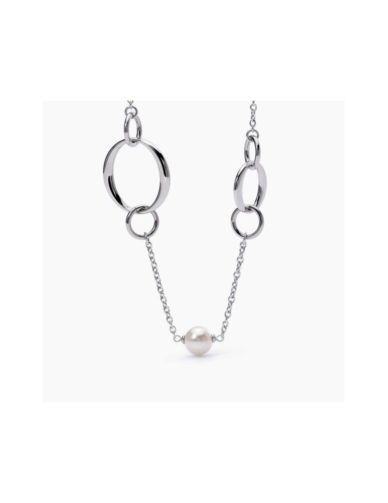 2Jewels | Collana in acciaio con perle | 251830