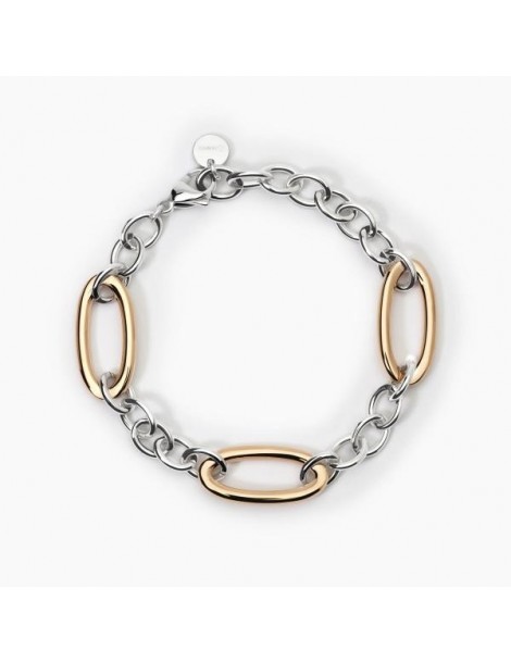 2Jewels | Bracciale in acciaio PVD rosato | 232439