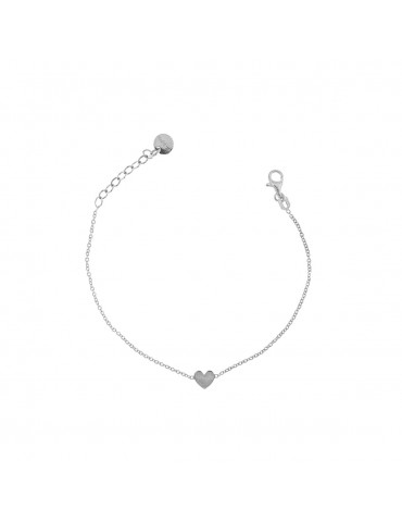 Rue Des Mille | I Sogni Son Desideri | Bracciale in argento 925‰ con cuore | BR-002 CAT CUO RH