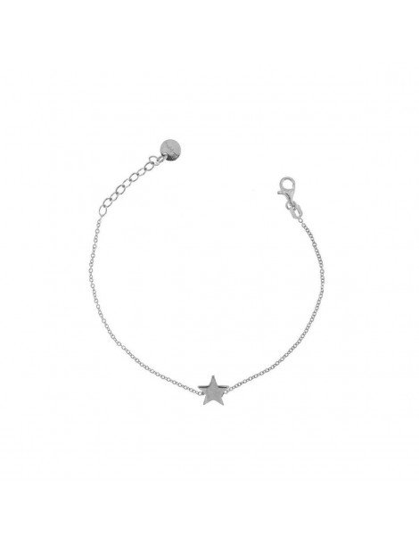 Rue Des Mille | I Sogni Son Desideri | Bracciale in argento 925‰  con stella | BR-002 CAT STE RH